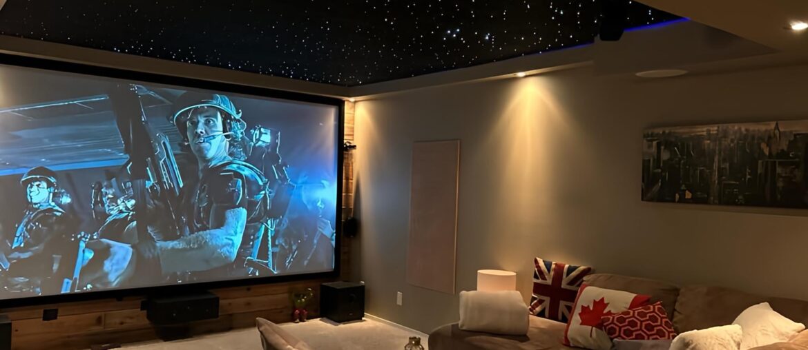 Basement cinema room, Alberta, Canada [2048x1536] [OC]