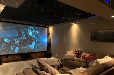 Basement cinema room, Alberta, Canada [2048x1536] [OC]