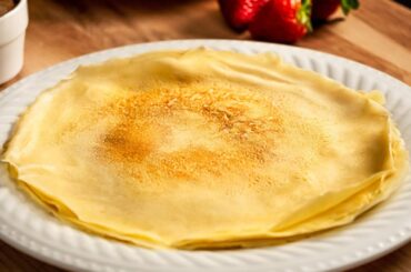 How to Make Crepes - Thin French Crepe Recipe