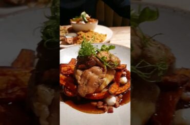 Coq au Vin, Tagine, Sticky Toffee Pudding & Panna Cotta #shorts #fyp #foodie #french #yummy #dessert