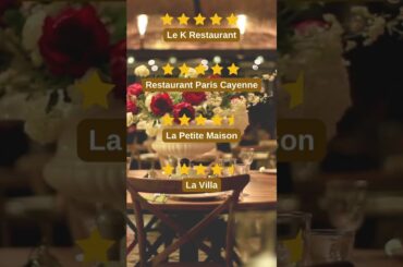 Top 5 restaurants in Cayenne, French Guiana