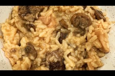 Instant Pot Chicken Marsala Risotto