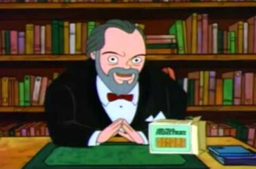 Orson Welles in The Critic