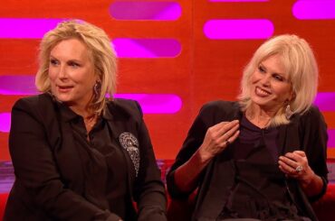 Jennifer Saunders and Joanna Lumley's awkward first meeting - The Graham Norton Show - BBC One