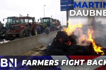 Dung dumping French farmers are FURIOUS with the EU