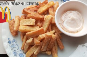 how to make French fries at home! Easy French fries recipe | crispy French fries