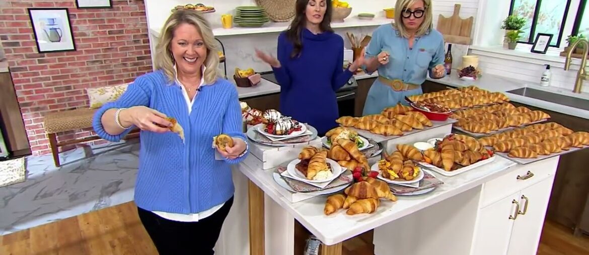 Authentic Gourmet 20, 40, or 60 French Butter Croissants on QVC Authentic Gourmet 20, 40, or 60 French Butter Croissants on QVC