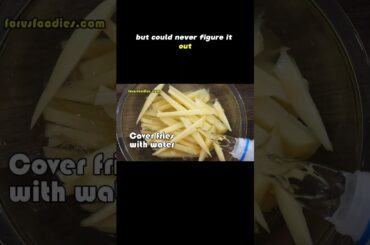 Golden Brown Crispy French Fries