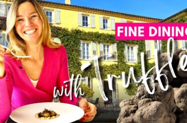 Best RESTAURANTS near Nice, France: Truffles at “La Bastide Saint-Antoine”, Grasse