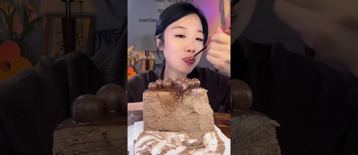 Pure Chocolate French Mille-feuille Douyin Food Recommendation Officer Chocolate Control French Mil