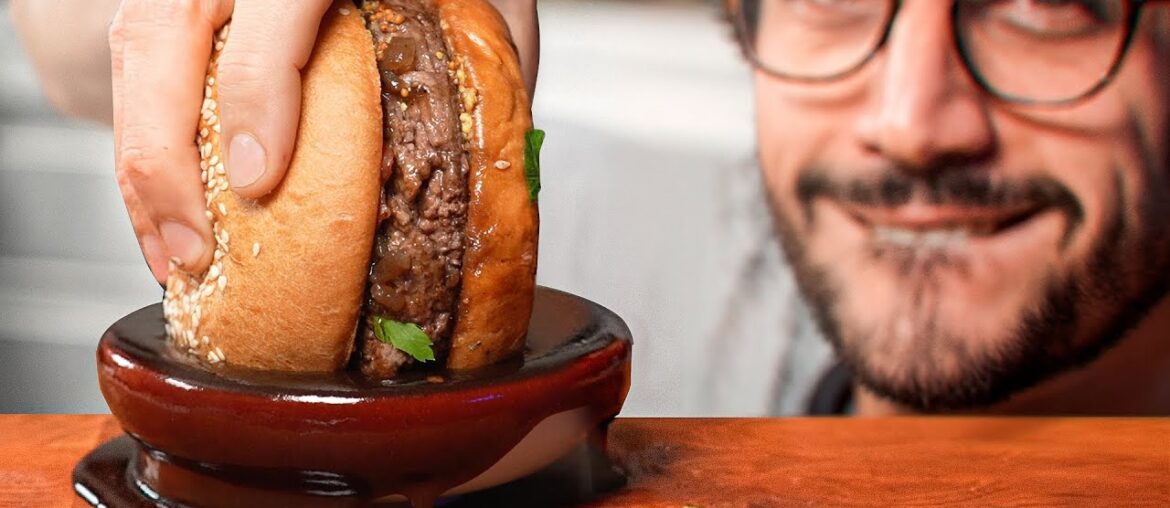 I created a monster… (Beef Bourguignon Burger) I created a monster... (Beef Bourguignon Burger)
