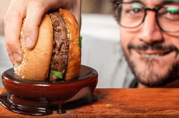 I created a monster... (Beef Bourguignon Burger)