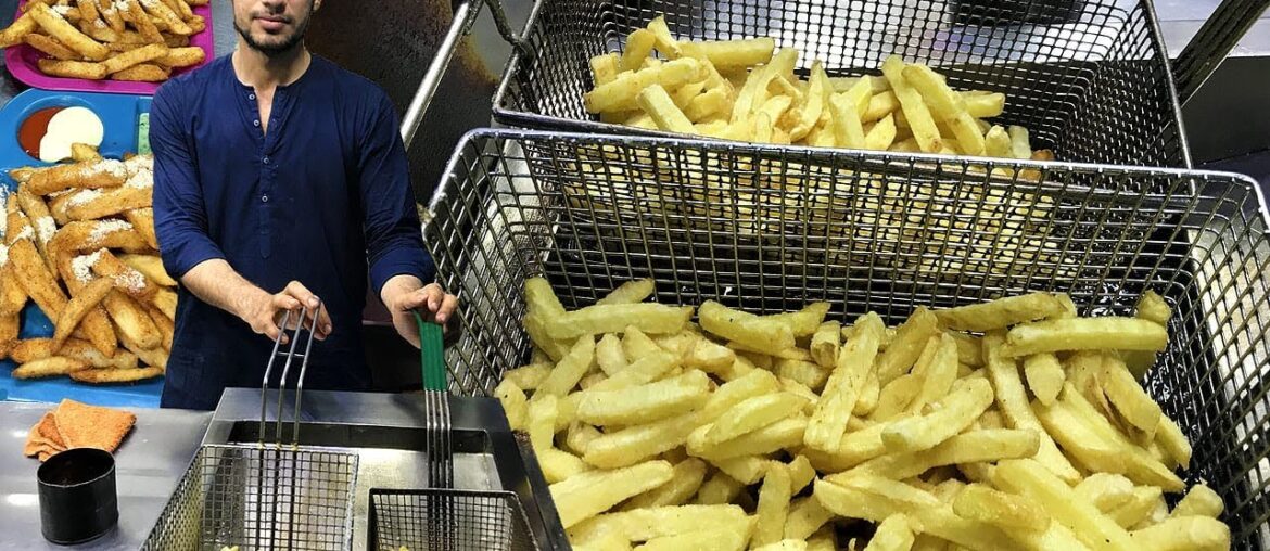 Chips & Grips French Fries | Hardworking Boys French Fries | Street Food Afghani French Fries Recipe Chips & Grips French Fries | Hardworking Boys French Fries | Street Food Afghani French Fries Recipe