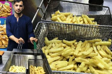 Chips & Grips French Fries | Hardworking Boys French Fries | Street Food Afghani French Fries Recipe