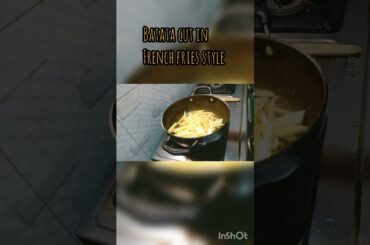 French fries style Bhaji #tiffin recipe @Hemantika507