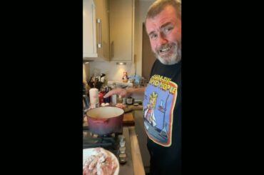 Le Poulet a la Biere - Chicken cooked in Beer