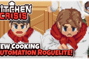 NEW Cooking Automation Tower Defense Roguelite! | Let's Try Kitchen Crisis