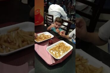 Frenc Fries# with tomato source#shots