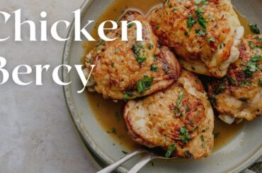 The perfect easy chicken recipe to tackle your first French pan sauce.