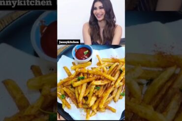 Mouni Roy's favorite French fries recipe #shorts #ashortaday