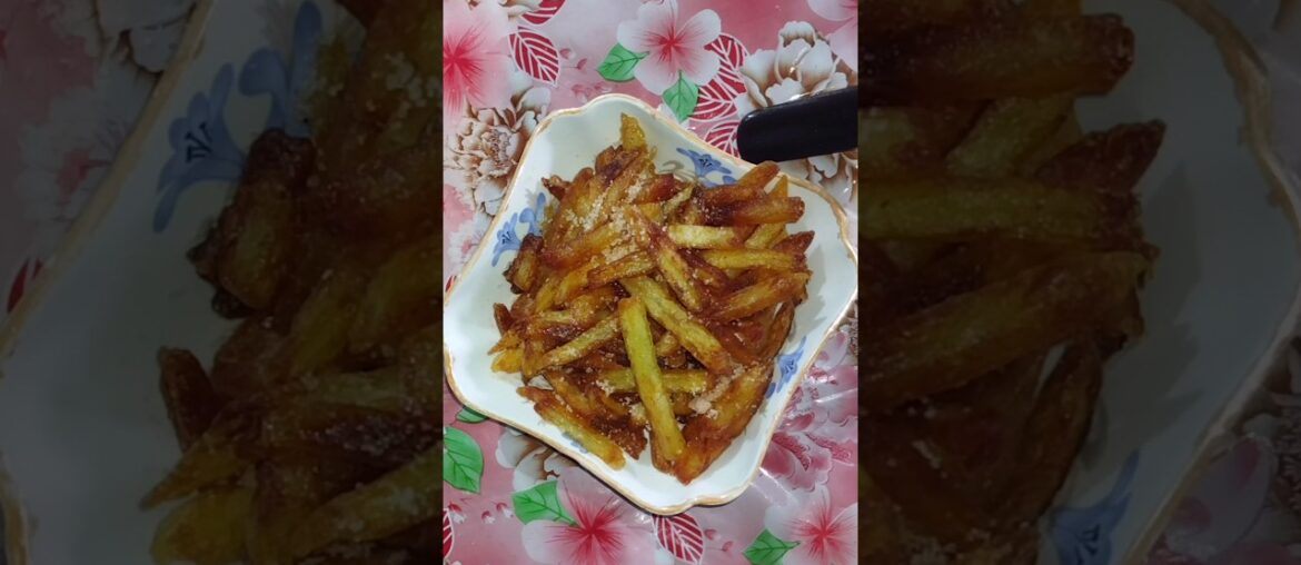 Crispy and Perfect,  Easy way to make French Fries at Home #Shorts #Viral #FrenchFries