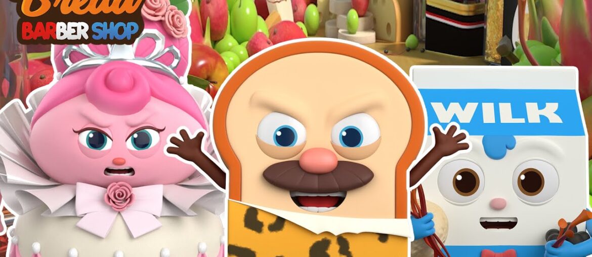 BreadBarbershop3 | The end of a greedy man | english/animation/dessert BreadBarbershop3 | The end of a greedy man | english/animation/dessert