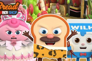 BreadBarbershop3 | The end of a greedy man | english/animation/dessert