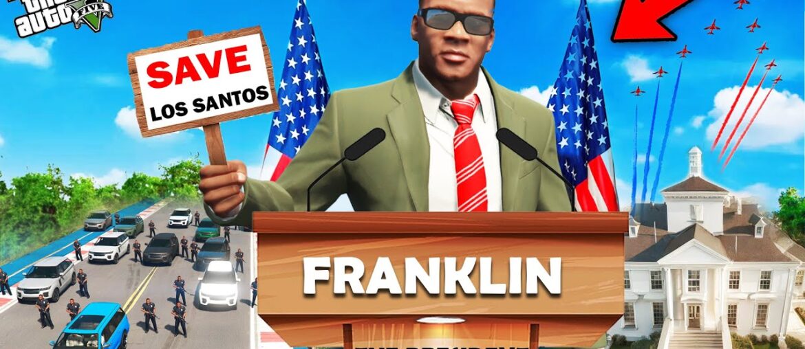 GTA 5 : Franklin’s Second Day As A President Of Los Santos GTA 5 ! GTA 5 : Franklin's Second Day As A President Of Los Santos GTA 5 !
