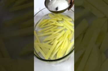 Crispy French Fries ASMR #shorts #youtubeshorts  #asmr #cooking #trending #viral #food #ytshorts