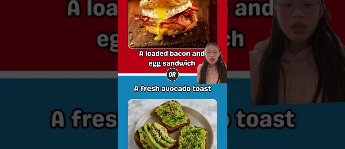Would you rather (food edition)
