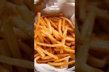 Instant french fries making #newtrend #newrecipevideos
