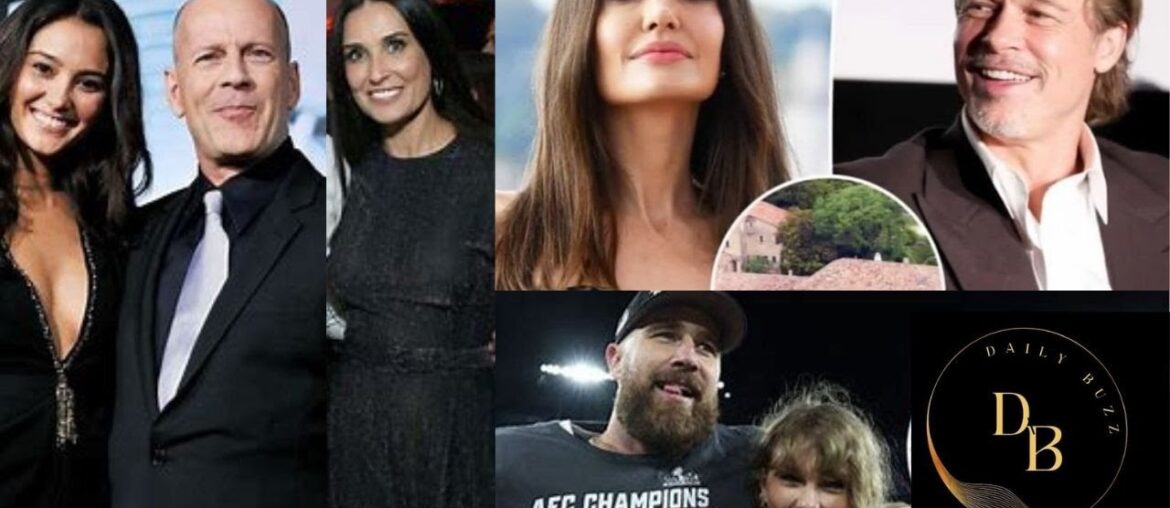 Brad Pitt Wins over Angelina, Kelce's Thoughts On Taylor Swift, Demi Moore and Bruce Willis