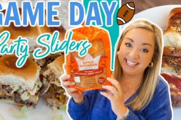 THE BEST SLIDER RECIPES | EASY GAME DAY PARTY FOOD | APPETIZERS TO FEED A CROWD