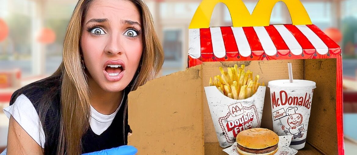 Eating 100 Years Of Fast Food!! Eating 100 Years Of Fast Food!!