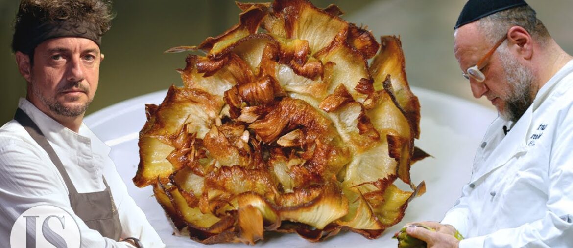 Carciofo alla Giudia: Originale (Kosher) vs. Gourmet con Marco Sed e Angelo Troiani Carciofo alla Giudia: Originale (Kosher) vs. Gourmet con Marco Sed e Angelo Troiani