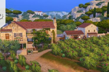 French Vineyard | The Sims 4 Speed Build