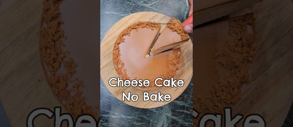 It's Soo Delicious, No Bake Cheese Cake Recipe #Shorts #CheeseCake #Cake