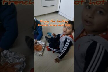 Jr Chefs Bake Easy & Healthy French Fries with Sweet Potato #kids #babybus #shorts #kidsvideo