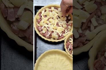 Chicken Cheese Bacon Quiche