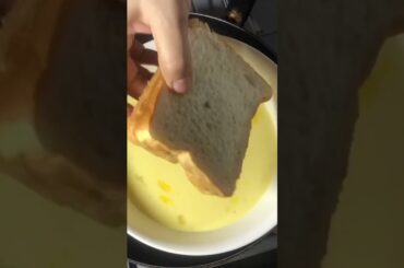 Peanut butter French Toast #toast #eveningsnack #healthy #peanutbutter #quick