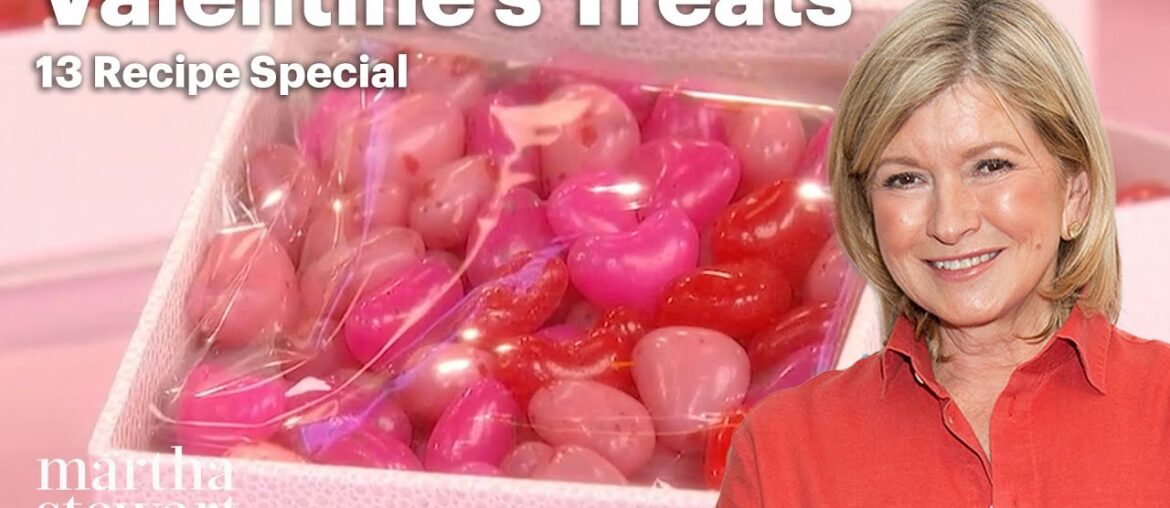 Martha Stewart’s Best Valentine’s Day Treats | 13-Recipe Special | Martha’s Supercuts Martha Stewart's Best Valentine's Day Treats | 13-Recipe Special | Martha's Supercuts