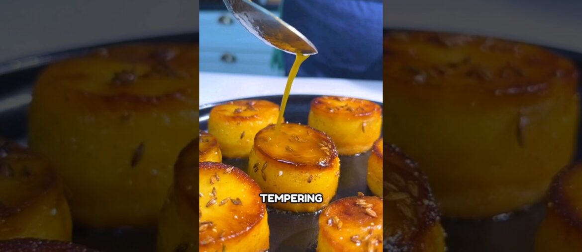 Melting Jeera Aloo (Indian French inspired Fondant Potato) #shorts