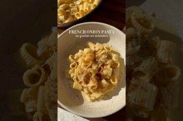 French Onion Pasta #recipe #easyrecipe #pastarecipe