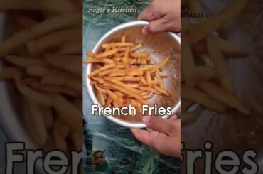 Crispy and Perfect, Easy way to make French Fries at Home #Shorts #Viral #French Fries