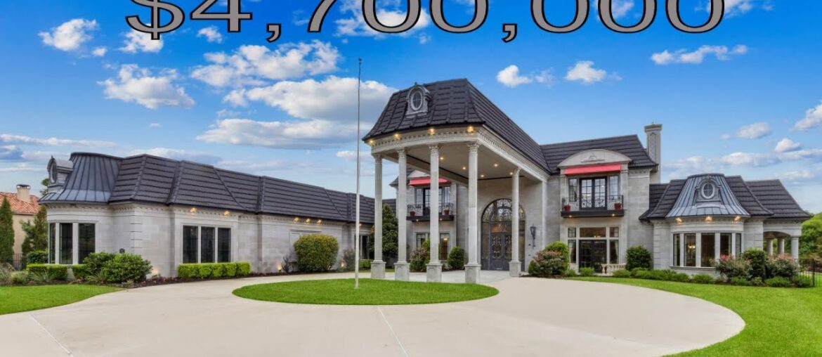 $4.7 Million | 20,000 ft. Luxury Mansion | 5.4 Acres, Pool, Bowling Alley + Amazing Outdoor Living!