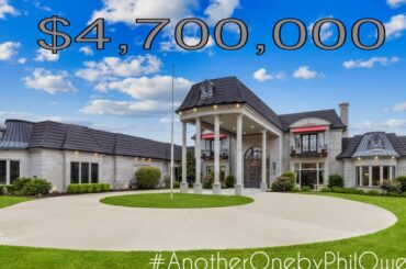 $4.7 Million | 20,000 ft. Luxury Mansion | 5.4 Acres, Pool, Bowling Alley + Amazing Outdoor Living!