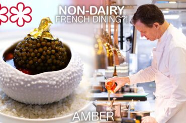 $150 FIRST 2 Michelin Star DAIRY-FREE French Restaurant is Totally Mind-Blowing | Amber, Hong Kong