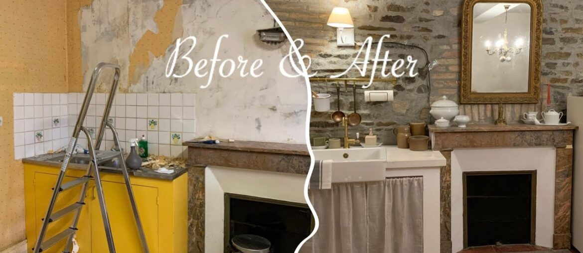 France Kitchen Renovation | Before & After | Kitchen Decorated! France Kitchen Renovation | Before & After | Kitchen Decorated!