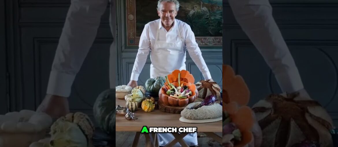 French Chef Revolutionizes Fine Dining with Innovative Veggie Cuisine #shorts #viral