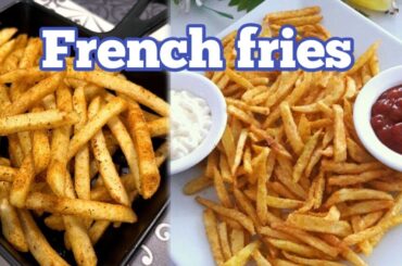 Cripsy french fries recipes for snacks | How to make french fries | Village Guys Food
